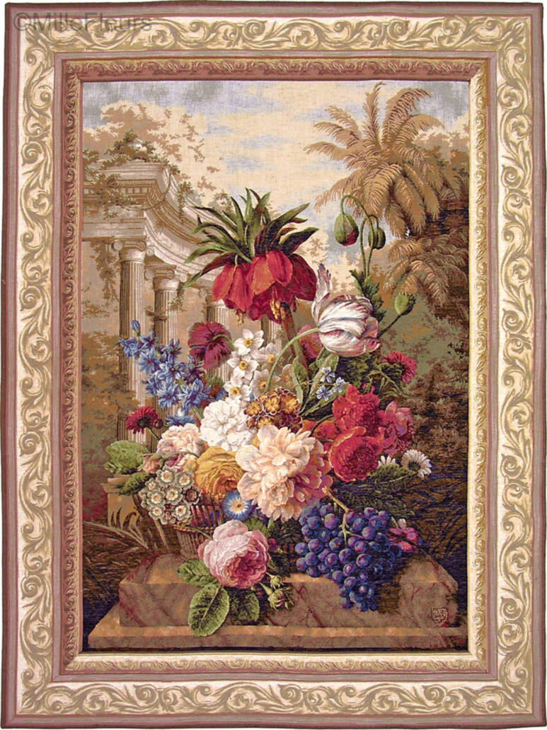 Exotique Bouquet Tapisseries murales Tapisseries de Soie - Mille Fleurs Tapestries