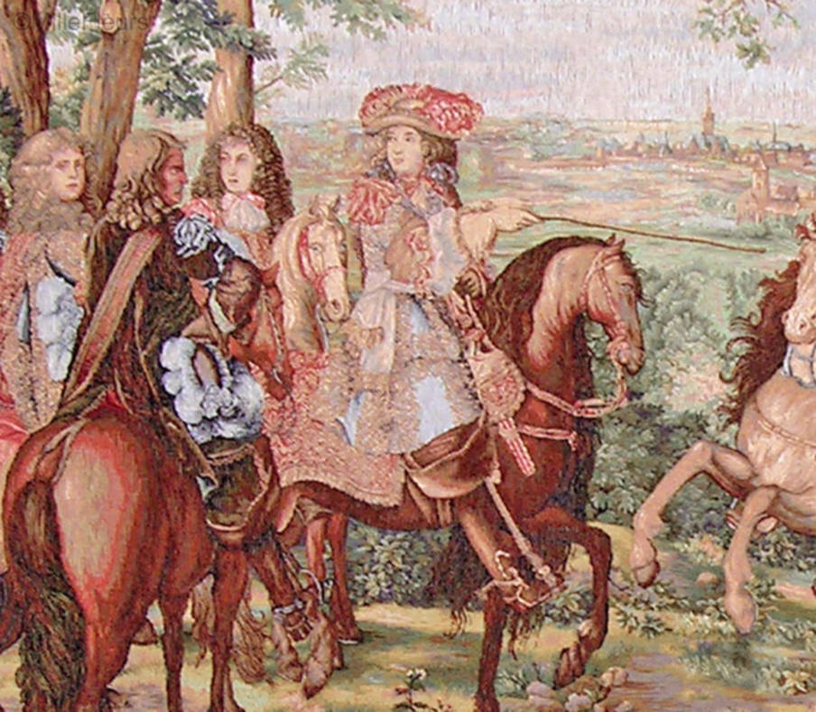 La Prise de Lille Tapisseries murales Renaissance - Mille Fleurs Tapestries