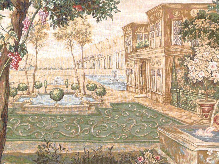 Verdure Fontaine Tapisseries murales Verdures - Mille Fleurs Tapestries