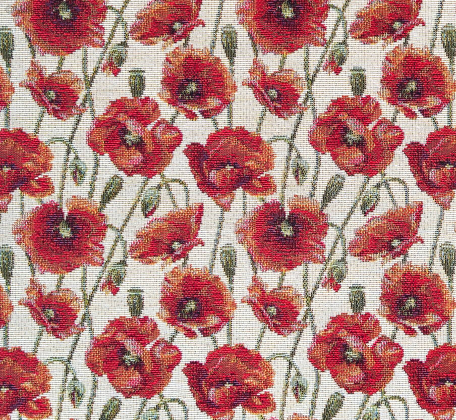 Vlaamse Velden Sierkussens Klaprozen - Mille Fleurs Tapestries