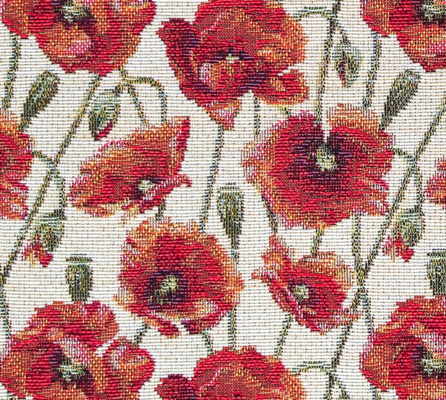Vlaamse Velden Sierkussens Klaprozen - Mille Fleurs Tapestries