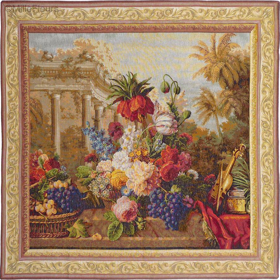 Exotique Bouquet Wall tapestries Classic Flower Arrangements - Mille Fleurs Tapestries
