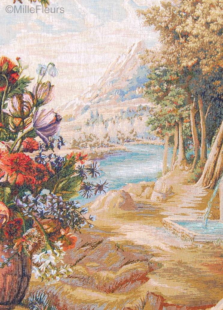 Bouquet with Drape Wall tapestries Classic Flower Arrangements - Mille Fleurs Tapestries