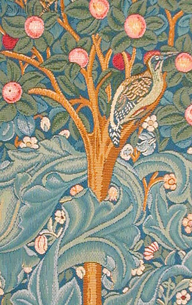 The Woodpecker Wall tapestries William Morris and Co - Mille Fleurs Tapestries