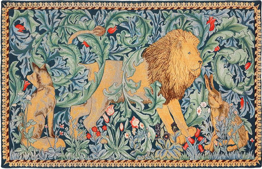 The Forest Wall tapestries William Morris and Co - Mille Fleurs Tapestries