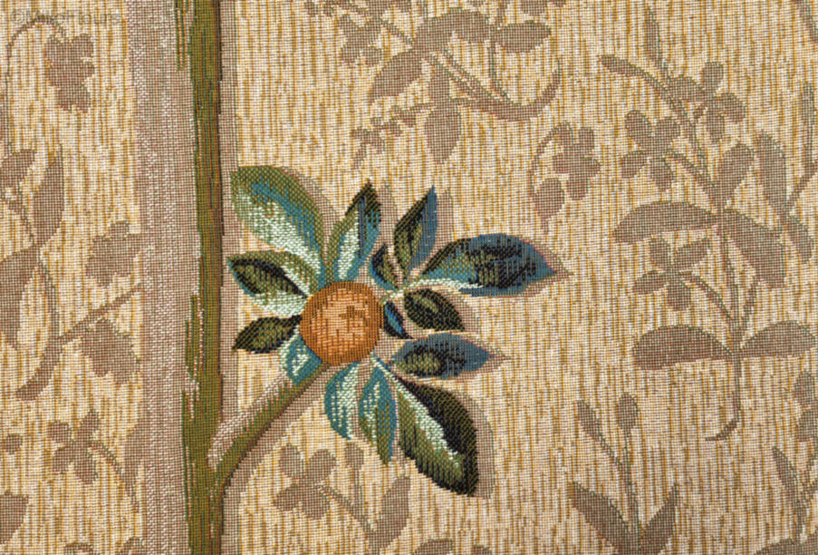 Sinaasappelboom Wandtapijten Dame en de Eenhoorn - Mille Fleurs Tapestries