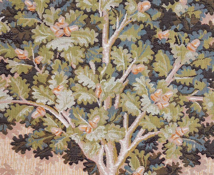 Roble Tapices de pared Dama con Unicornio - Mille Fleurs Tapestries