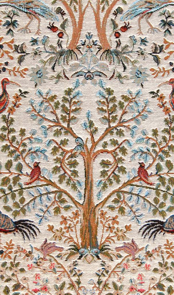Tree of Life, beige Wall tapestries William Morris and Co - Mille Fleurs Tapestries