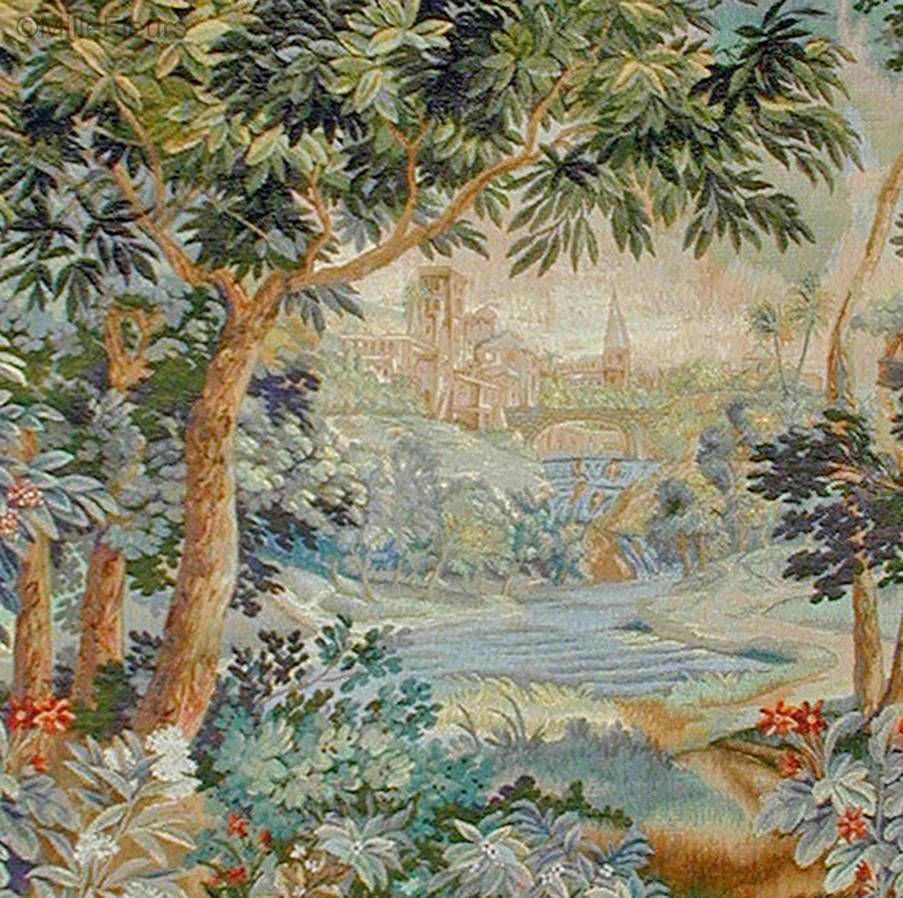 Verdure Cascade Tapisseries murales Verdures - Mille Fleurs Tapestries