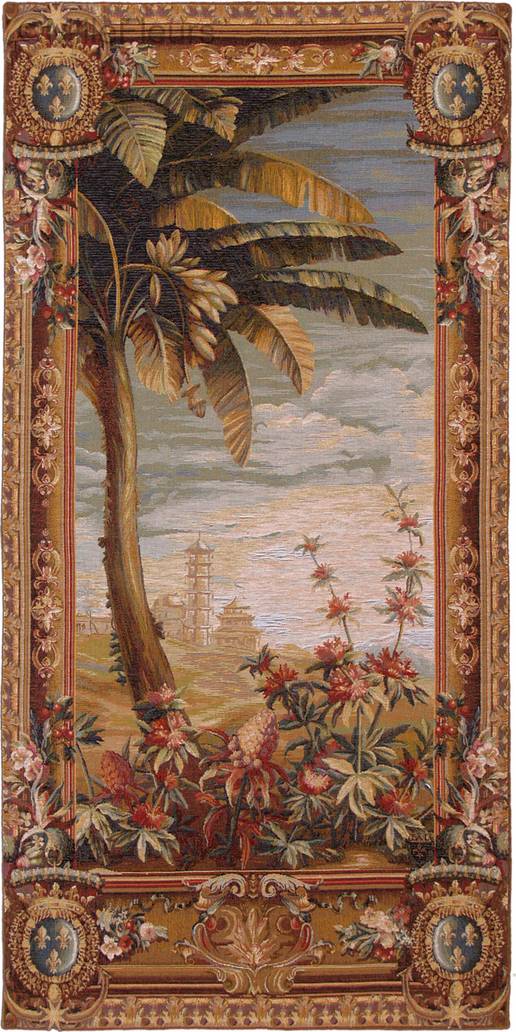 Recolectores de Piña, part Tapices de pared Orientalismo - Mille Fleurs Tapestries