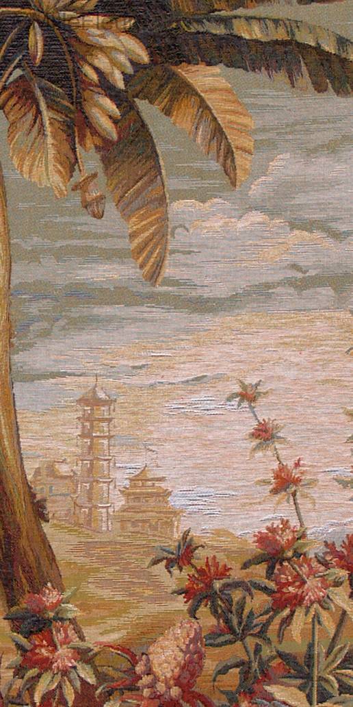 Pineapple Pickers Wall tapestries Orientalism - Mille Fleurs Tapestries