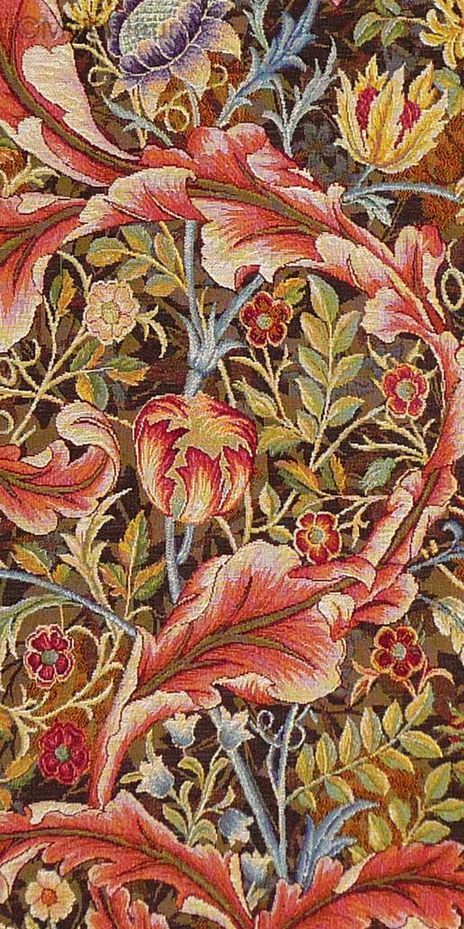 Acanthus, brown Wall tapestries William Morris and Co - Mille Fleurs Tapestries