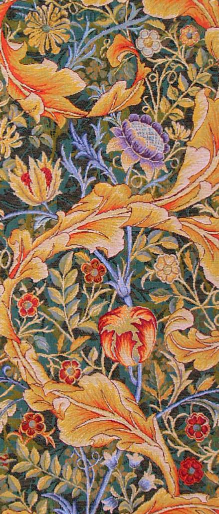 Acanthe, vert Tapisseries murales William Morris & Co - Mille Fleurs Tapestries