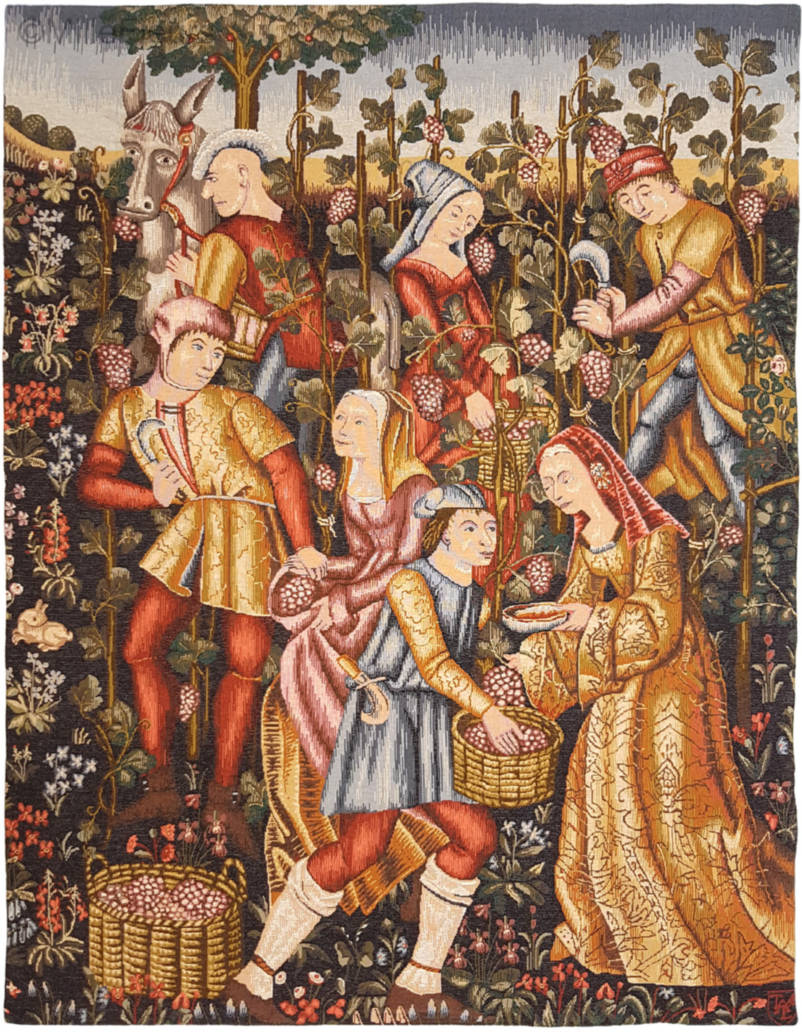 Vendimia Tapices de pared Vendimia - Mille Fleurs Tapestries