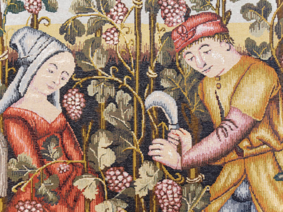 La Récolte Tapisseries murales Vendanges - Mille Fleurs Tapestries