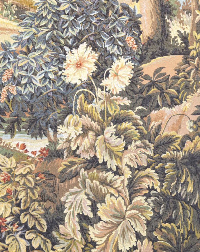 Verdure met Vogels Wandtapijten Verdures - Mille Fleurs Tapestries