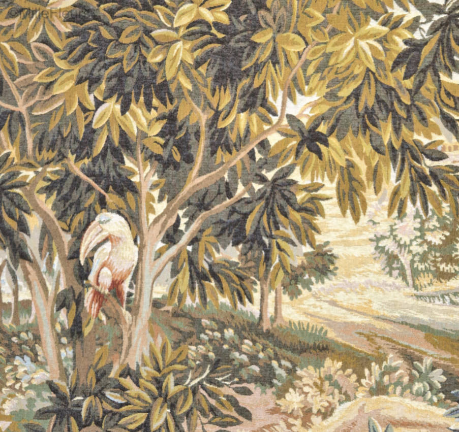 Verdure met Vogels Wandtapijten Verdures - Mille Fleurs Tapestries