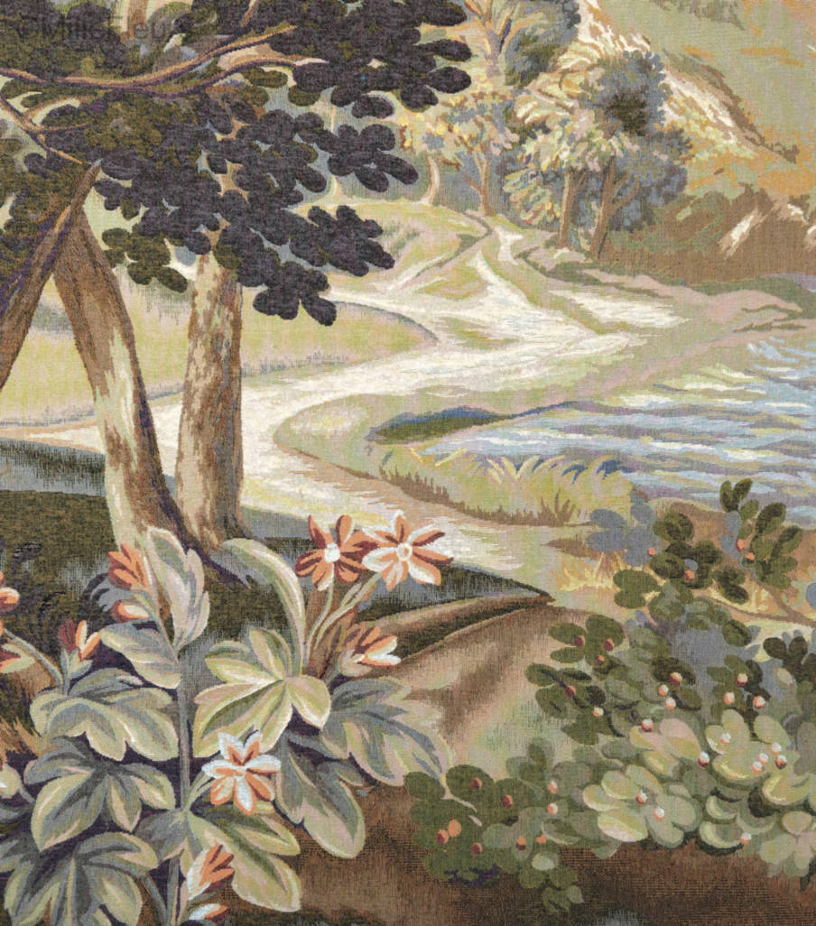 Verdure Oudenaarde Wandtapijten Verdures - Mille Fleurs Tapestries