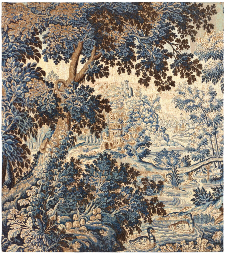 Flemish Greenery Wall tapestries Verdures - Mille Fleurs Tapestries