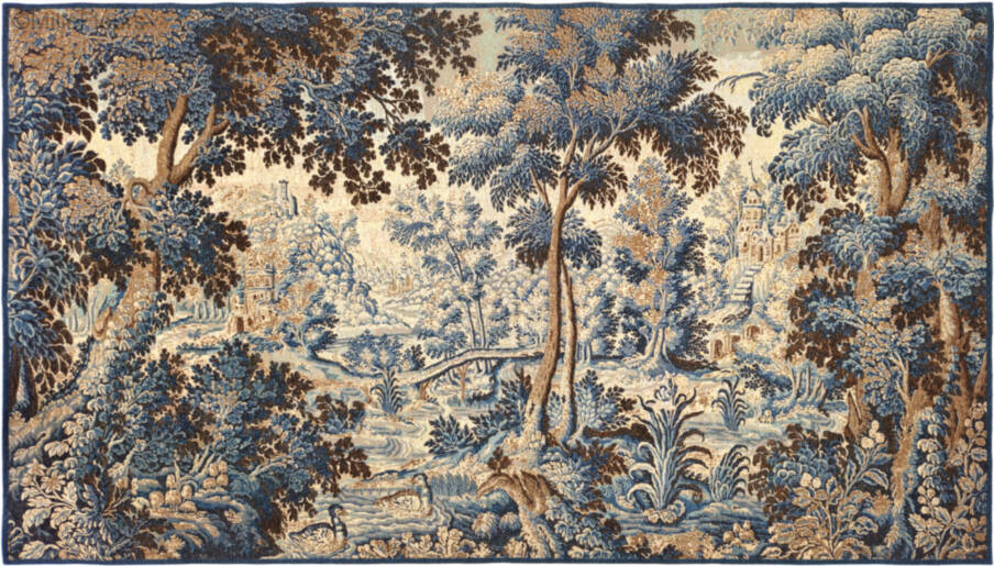 Vlaamse Verdure Wandtapijten Verdures - Mille Fleurs Tapestries