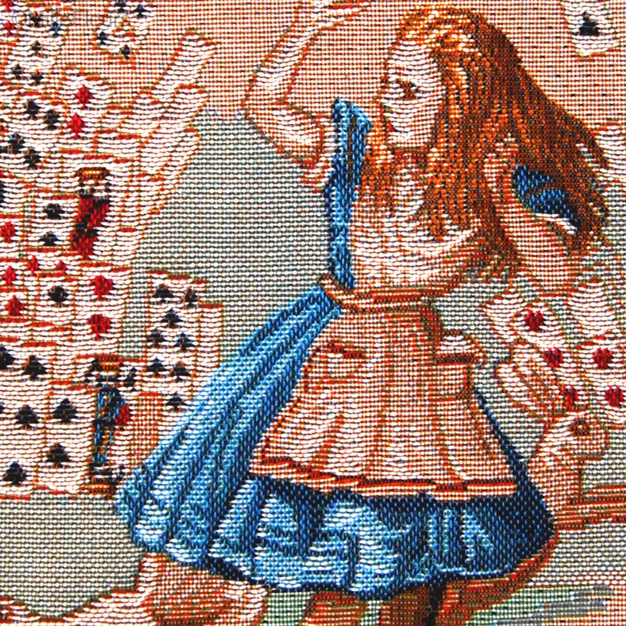 Kaartspel Kussenslopen Alice in Wonderland - Mille Fleurs Tapestries