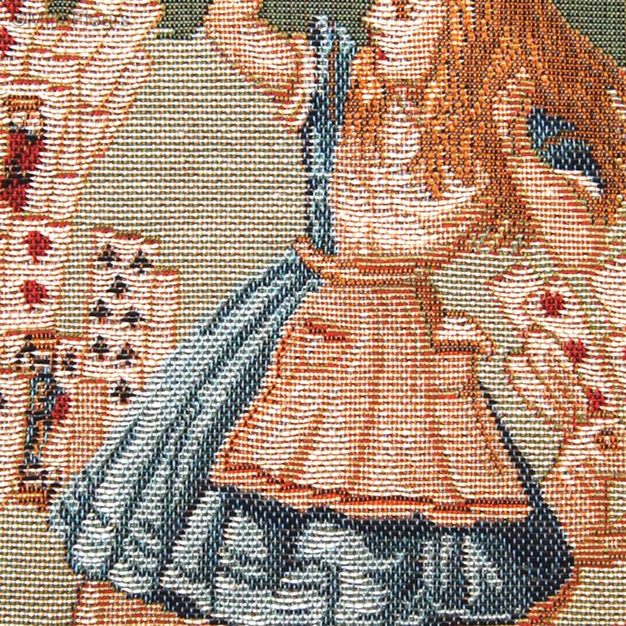 Pack of Cards Tapestry cushions Alice in Wonderland - Mille Fleurs Tapestries