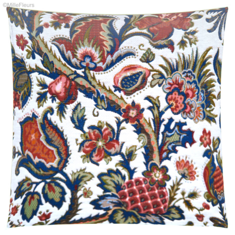 Tropische Tuin Sierkussens Bloemen klassiek - Mille Fleurs Tapestries