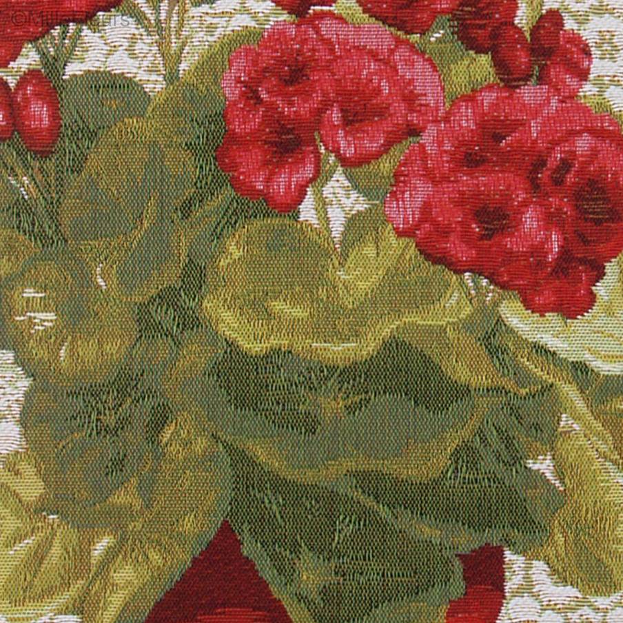Geranium Kussenslopen Bloemen hedendaags - Mille Fleurs Tapestries