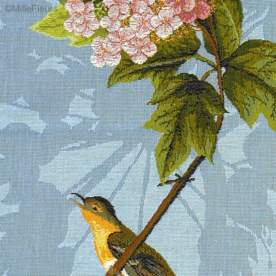 Flower and Bird Tapestry cushions Birds - Mille Fleurs Tapestries