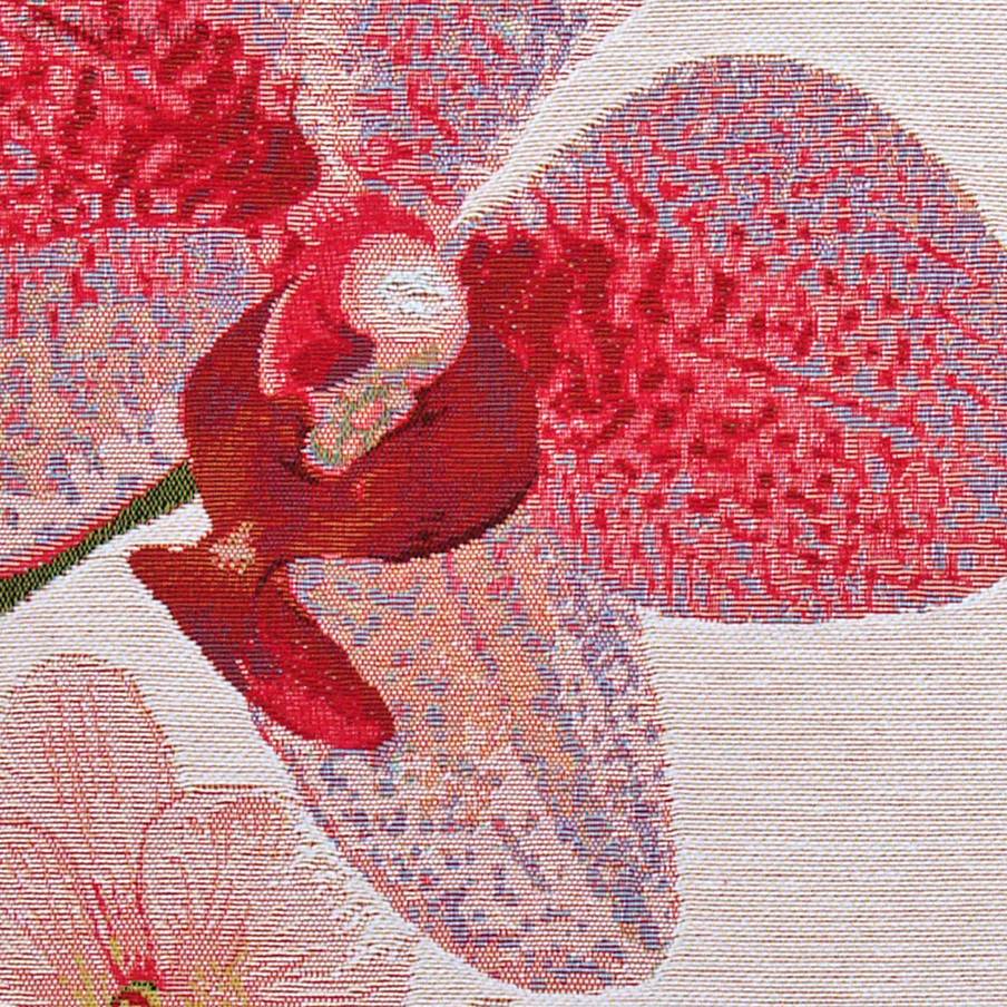 Roze Orchidee Kussenslopen Bloemen hedendaags - Mille Fleurs Tapestries