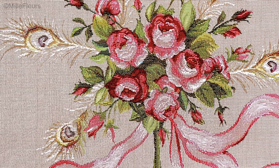 Bouquet Marie Antoinette Tapestry cushions Classic Flowers - Mille Fleurs Tapestries
