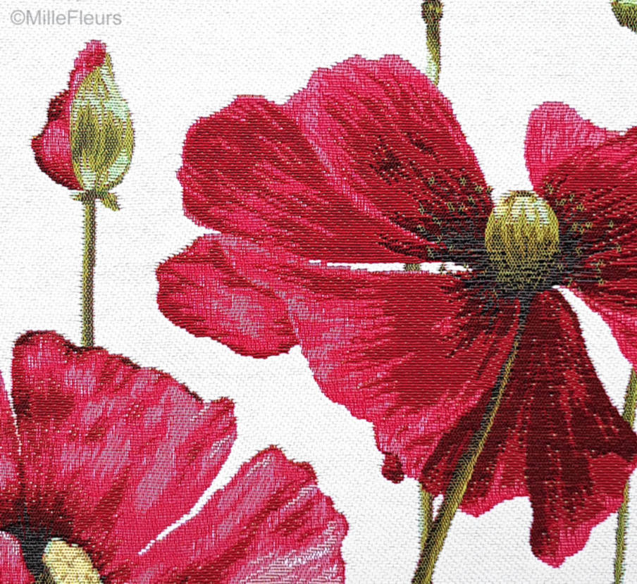 Amapola Fundas de cojín Amapolas - Mille Fleurs Tapestries