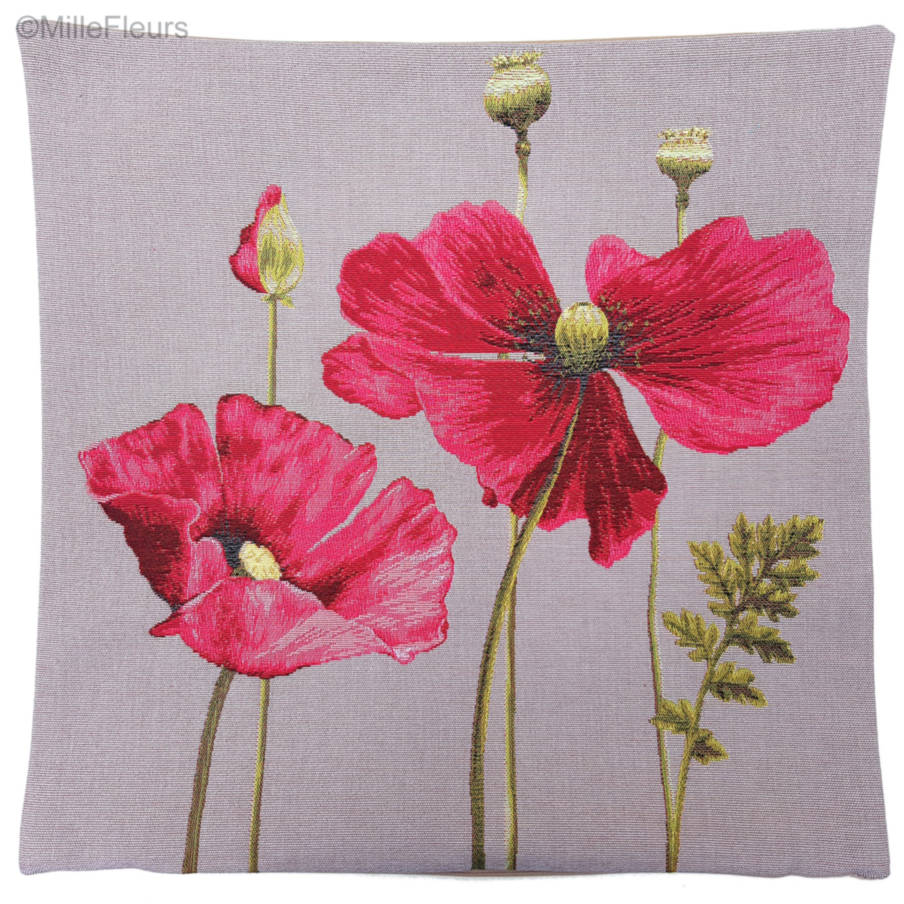 Amapola Fundas de cojín Amapolas - Mille Fleurs Tapestries