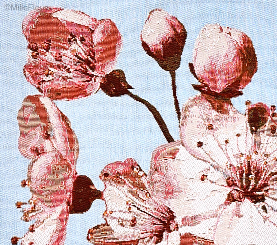 Japanse Kerselaar Kussenslopen Bloemen hedendaags - Mille Fleurs Tapestries