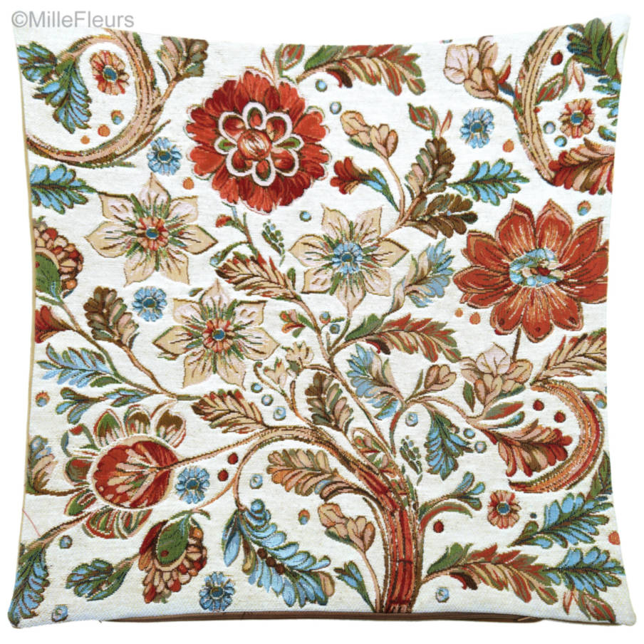 Engelse Tuin Sierkussens Bloemen klassiek - Mille Fleurs Tapestries