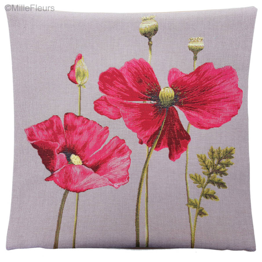 Klaproos Kussenslopen Klaprozen - Mille Fleurs Tapestries