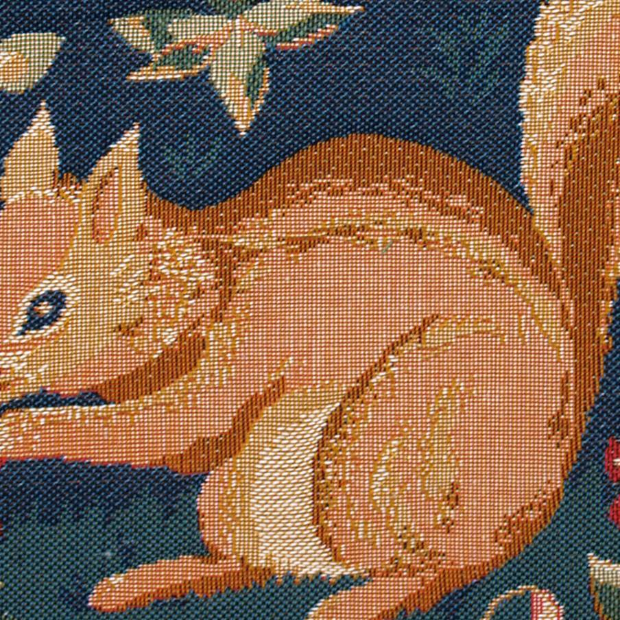 Squirrel Tapestry cushions Animals - Mille Fleurs Tapestries