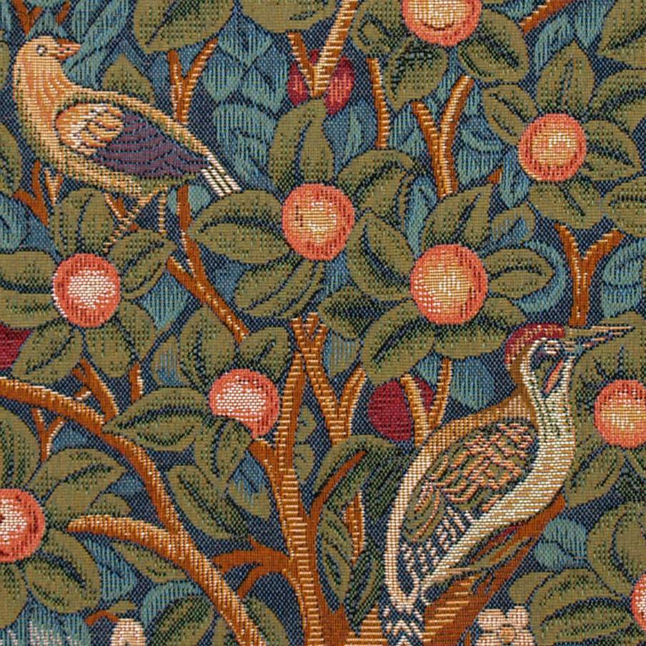 El Pájaro Carpintero (William Morris) Fundas de cojín William Morris & Co - Mille Fleurs Tapestries