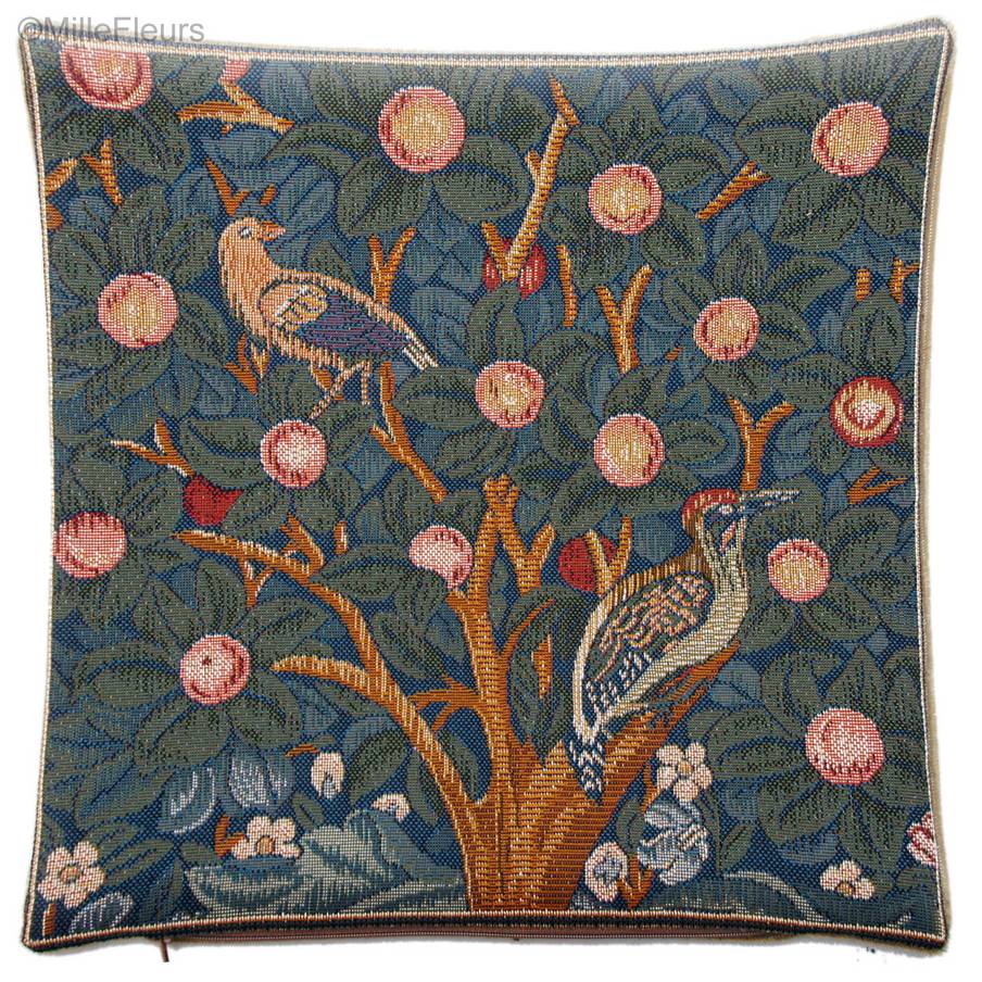 The Woodpecker (William Morris) Tapestry cushions William Morris & Co - Mille Fleurs Tapestries