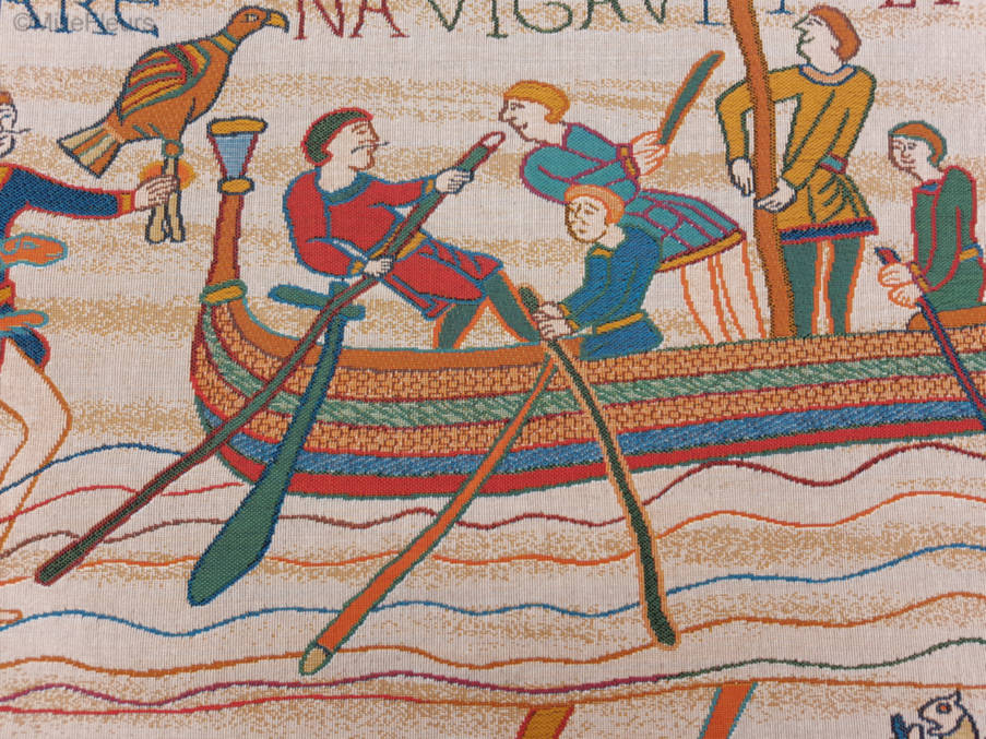 Harold Mare Navigavit Wandtapijten Wandtapijt van Bayeux - Mille Fleurs Tapestries