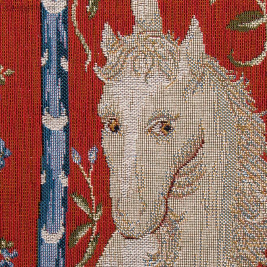 Unicorn Tapestry cushions Unicorn series - Mille Fleurs Tapestries