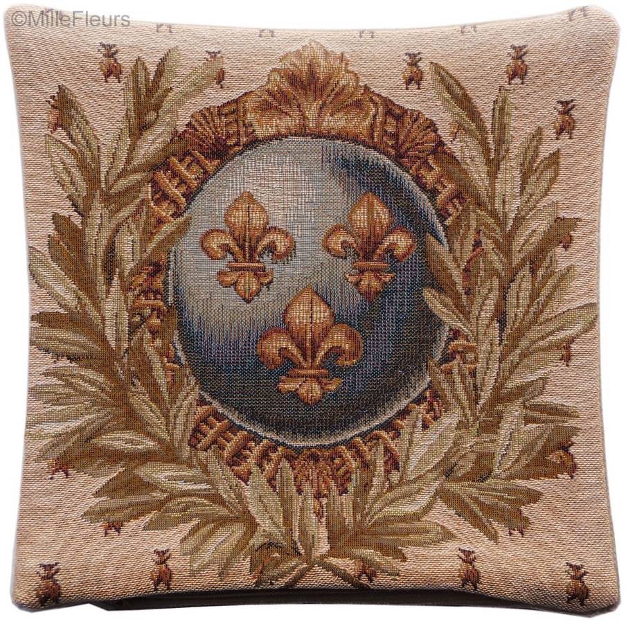 Empire Fleur-de-Lis Tapestry cushions Fleur-de-Lis and Heraldic - Mille Fleurs Tapestries