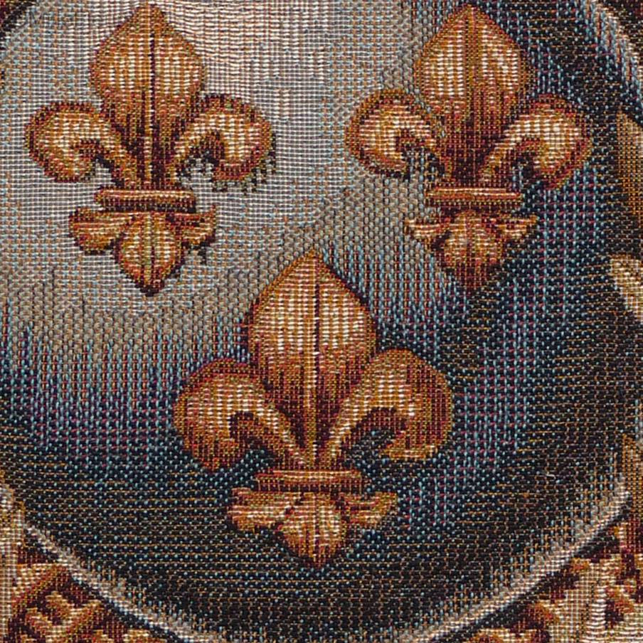 Empire Fleur-de-Lis Tapestry cushions Fleur-de-Lis and Heraldic - Mille Fleurs Tapestries
