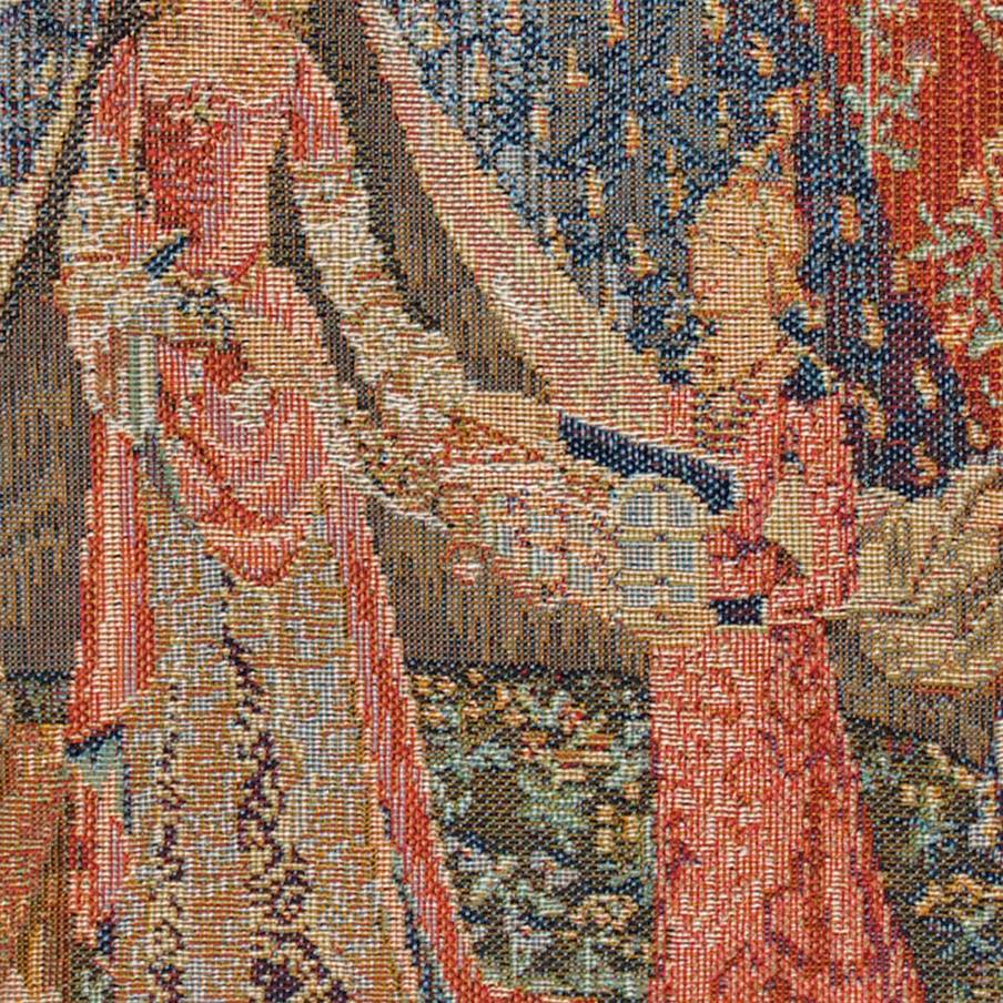 À mon seul Désir Housses de coussin Série de la Licorne - Mille Fleurs Tapestries