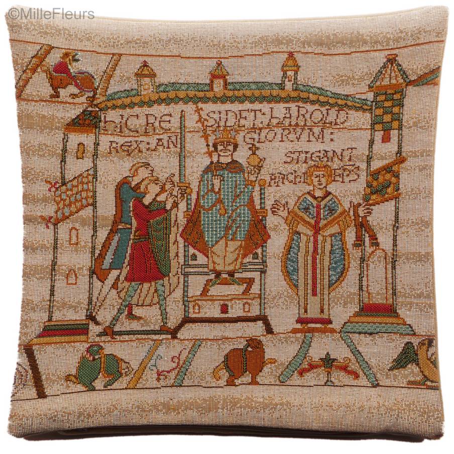 Bayeux Cathedral Tapestry cushions Bayeux tapestry - Mille Fleurs Tapestries