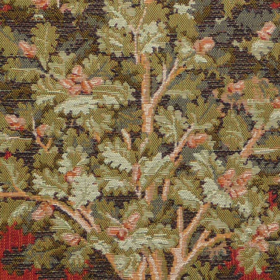 Eik Sierkussens Serie van de Eenhoorn - Mille Fleurs Tapestries