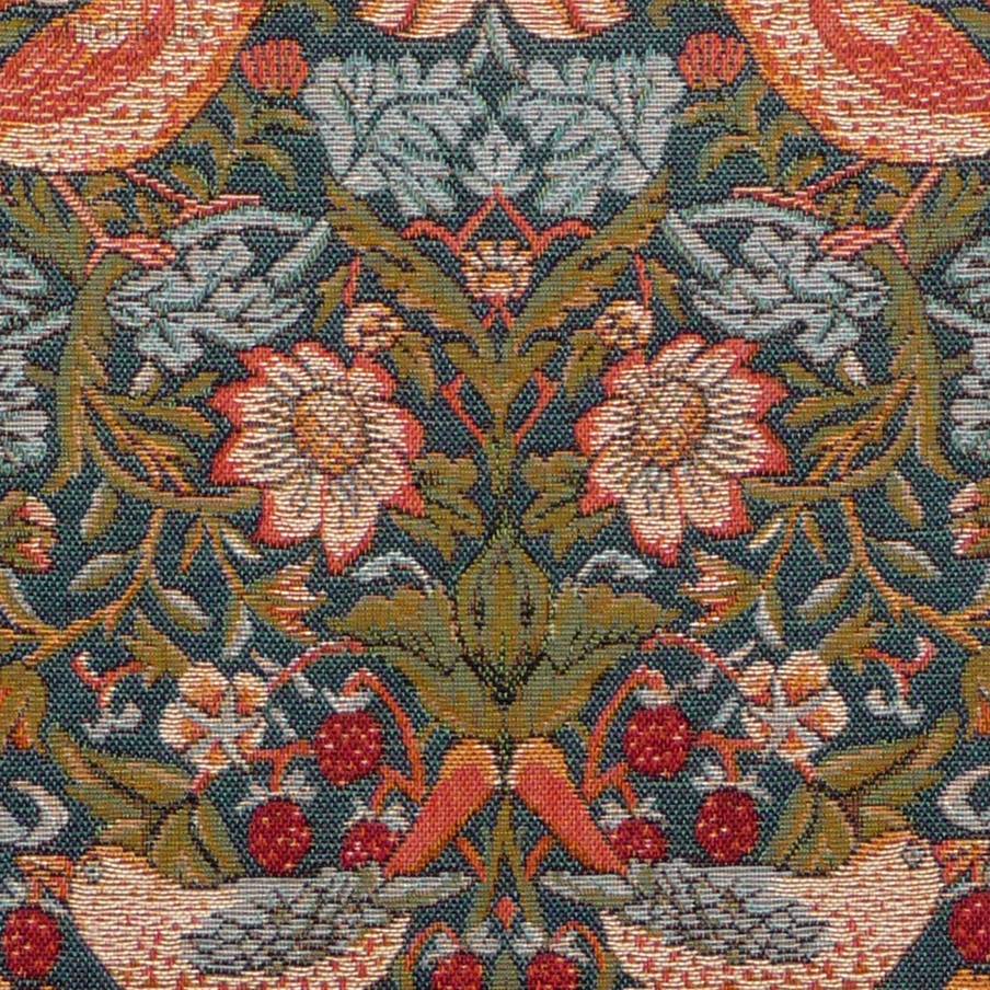 Strawberry Thief (William Morris) Tapestry cushions William Morris & Co - Mille Fleurs Tapestries