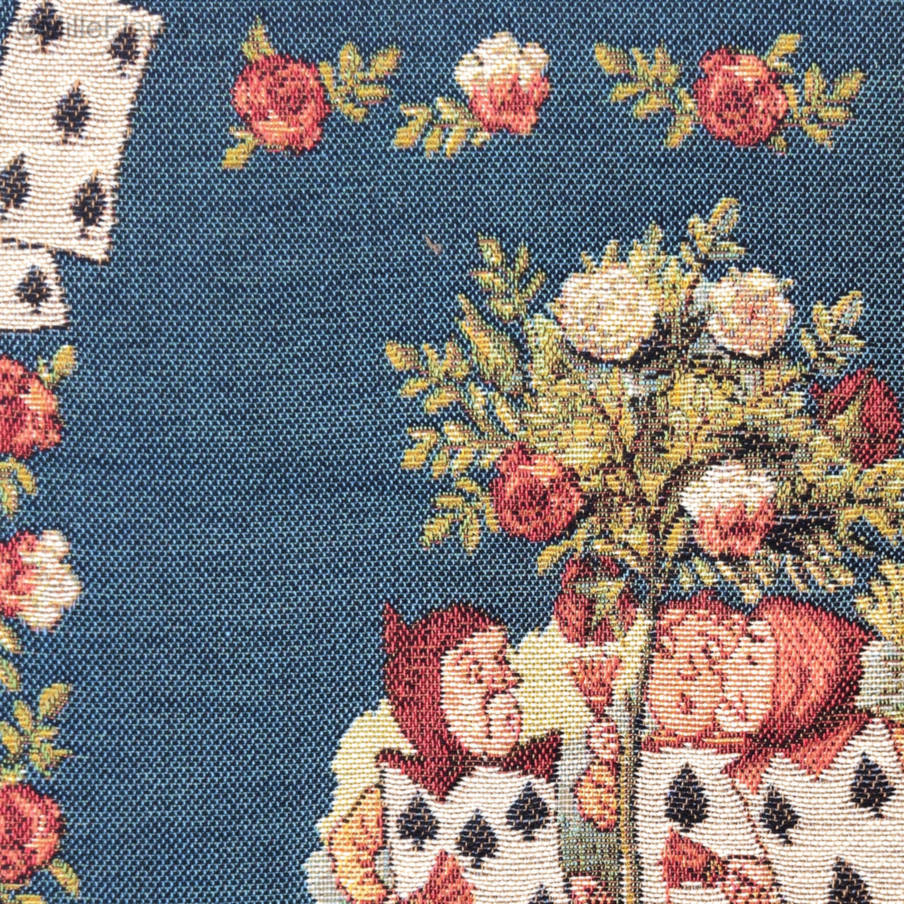 The Gardeners Tapestry cushions Alice in Wonderland - Mille Fleurs Tapestries