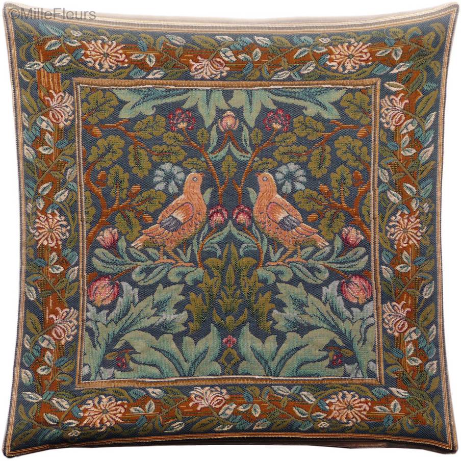 Frères Oiseaux (William Morris) Housses de coussin William Morris & Co - Mille Fleurs Tapestries