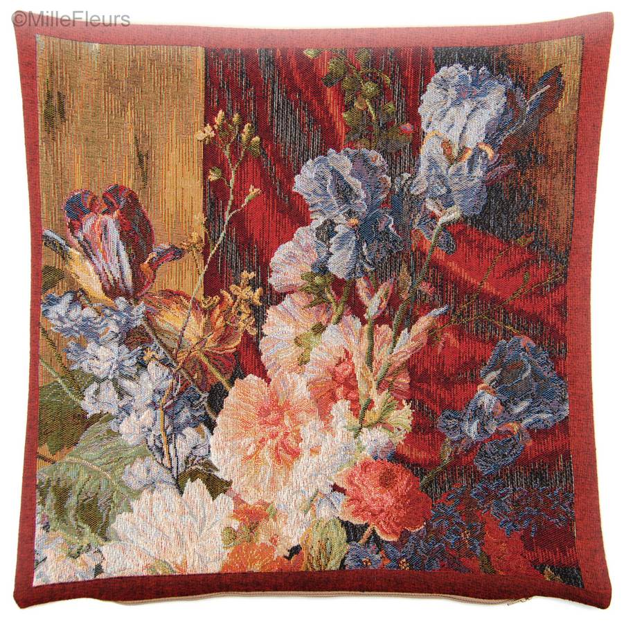 Iris Tapestry cushions Classic Flowers - Mille Fleurs Tapestries
